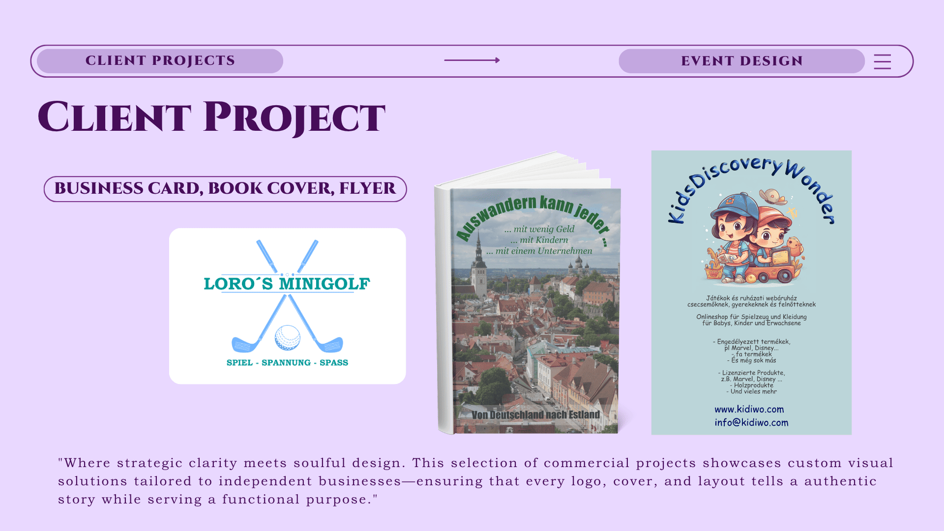 Client projects
