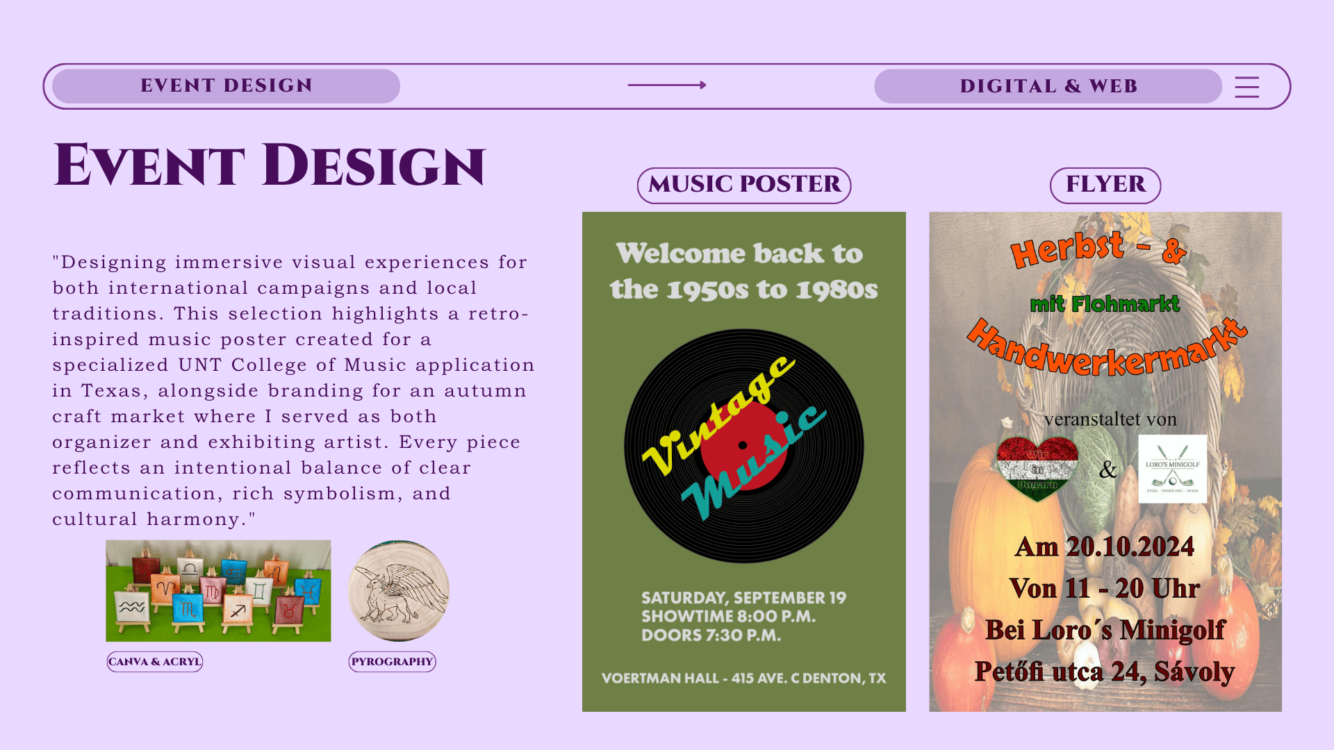 Event design