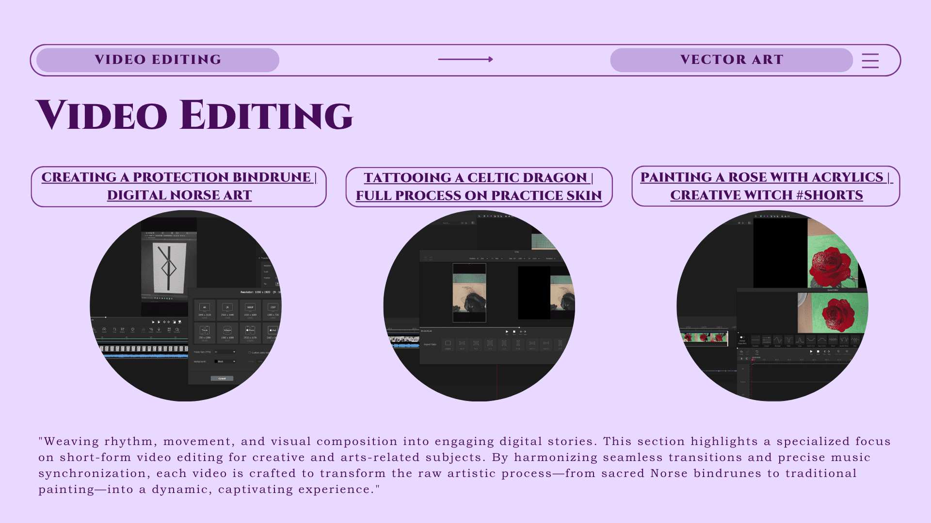 Video editing